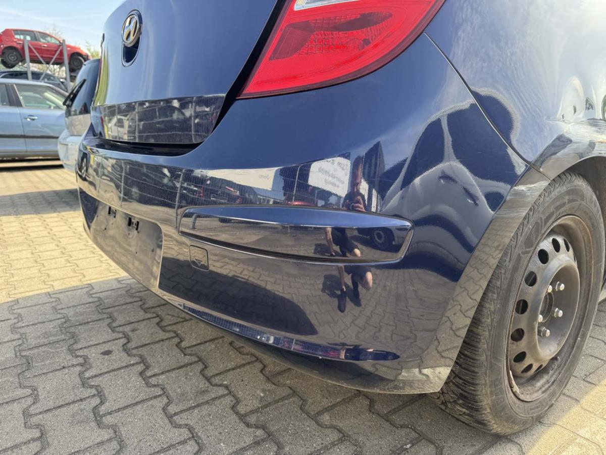 Hyundai I30 FD original Sto&szlig;stange Stossf&auml;nger hinten 2X Indigo Blue Flie&szlig;heck Bj.2008